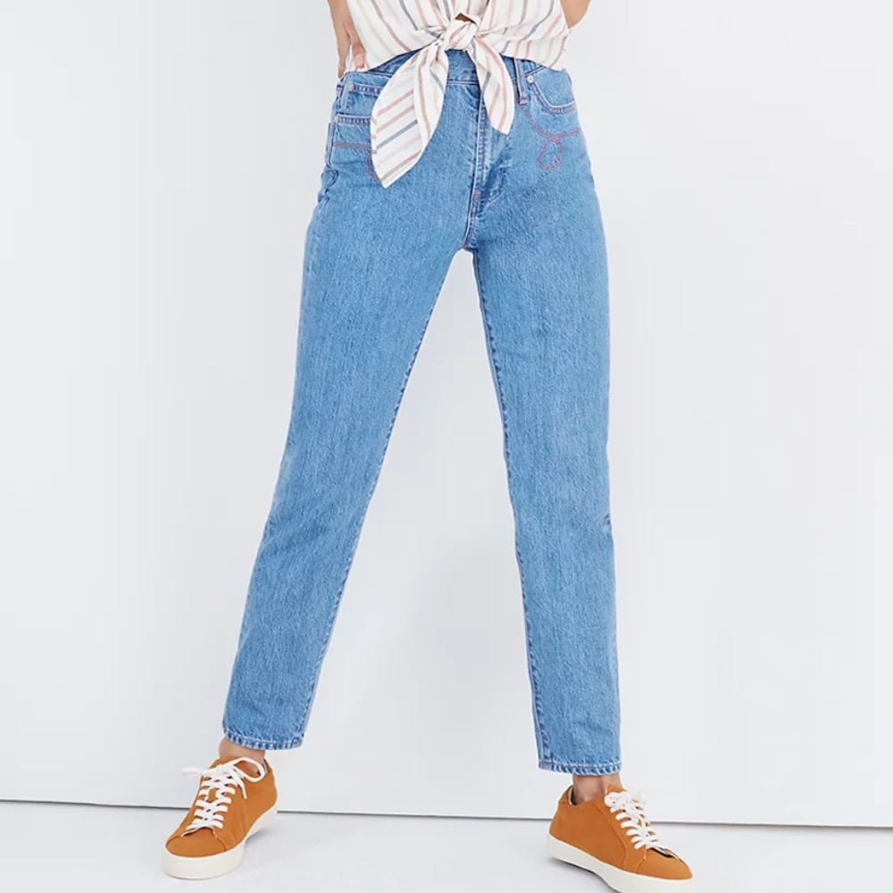 Madewell “Perfect Vintage Jean” Western Edition Size 28